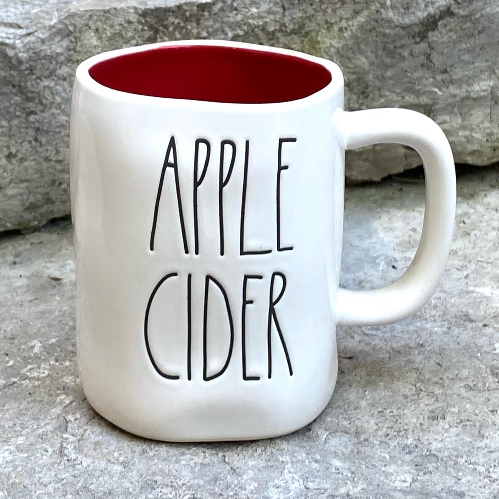 Rae Dunn APPLE CIDER OG Canadian Red Interior